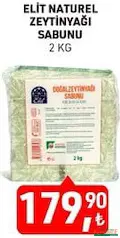 TARIM KREDİ BİRLİK ELİT NATUREL ZEYTİNYAĞI SABUNU 2 KG fiyat ve kampanya bilgisi